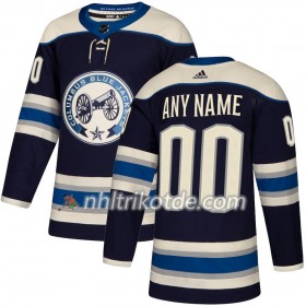 Columbus Blue Jackets Trikot Custom Adidas Alternate 2018-19 Authentic - Herren